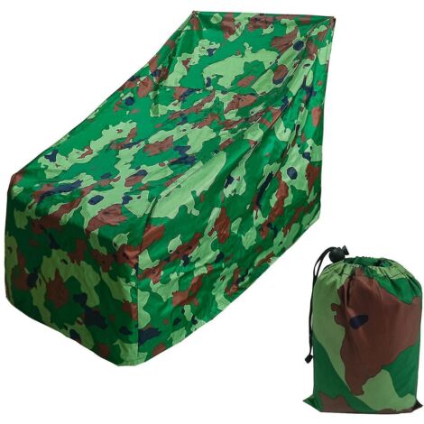 Housse de protection extérieure pour souffleuse à neige, multifonctionnelle, robuste et imperméable, pour jardin et cour - Camouflage (1/5)