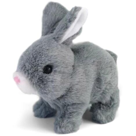Lapins interactifs éducatifs en peluche - Lapins qui marchent et parlent, Lapin de Pâques en peluche - Jaune (1/4)