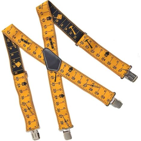 Bretelles de ceinture porte-outils robustes Jinyi avec clips résistants, sangles réglables, forme en X, confortables pour hommes et femmes, pour outils de quincaillerie. (1/5)