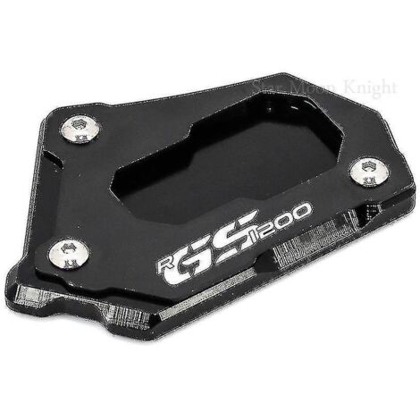 Béquille latérale Born Pretty pour BMW R 1200 GS LC, R1200GS Adv, R1250GS Adventure, R 1250 GS CNC - Extension de béquille latérale noire R1200GS-A