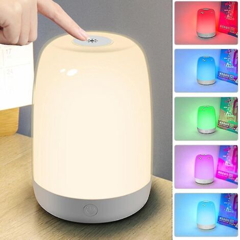 Réveil lumineux avec fonction lever de soleil et veilleuse LED à 5 sons naturels. (1/4)