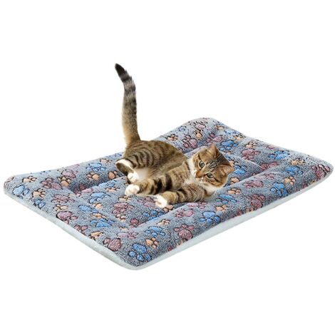 Couverture apaisante pour chat, coussin chaud d'hiver épais et antidérapant pour animaux de compagnie - B (1/5)