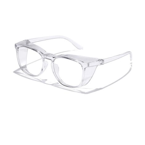 Lunettes de sécurité antibuée, anti-lumière bleue, anti-pollen, anti-soleil, transparentes, pour femmes et hommes (1/5)