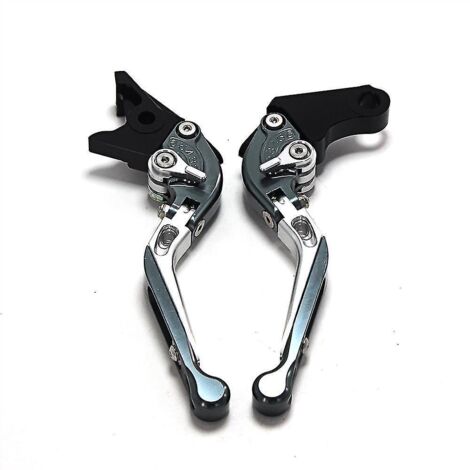 Leviers de frein et d'embrayage réglables, pliables et extensibles pour Honda Forza 300, 125 et 250 (2010-2017) - Accessoires moto pour guidon - H (1/5)