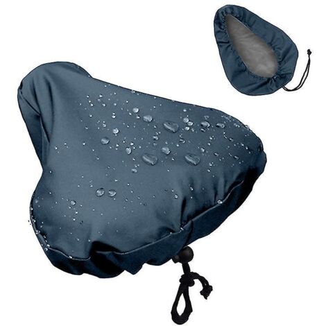 Housse de selle de vélo imperméable et anti-poussière avec protection UV pour VTT (1 pièce, bleu marine) - Accessoires de cyclisme et de sport (1/5)