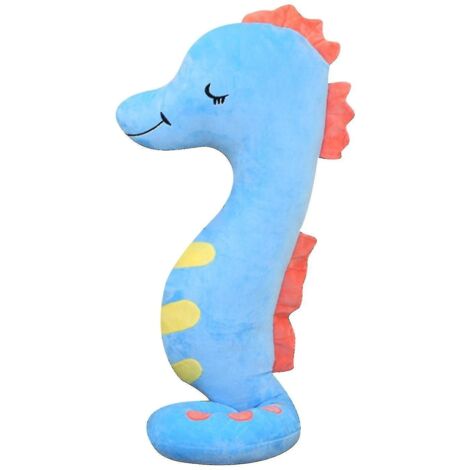 Peluche Hippocampe - Cadeau d'anniversaire ou de Noël pour garçon et fille - Décoration intérieure (1/3)
