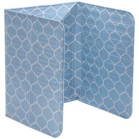 Plaque de protection pliable en aluminium résistant à la chaleur et antiadhésive pour cuisinière à gaz Kaesi - Bleu (1/5)