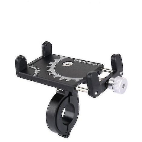 Support de téléphone portable pour vélo, fixation pour guidon - Rouge (1/4)