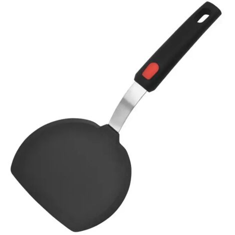 Spatule en Silicone pour Crêpes et Omelettes, Palette Large Résistante à la Chaleur, Accessoire de Cuisine Anti-Adhésif pour Poissons et Burgers (1/4)