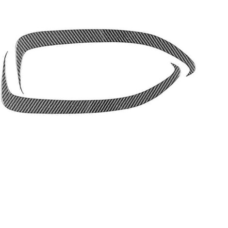 Autocollant pour cache-aérations latérales de voiture, garniture de flux d'air (1/5)