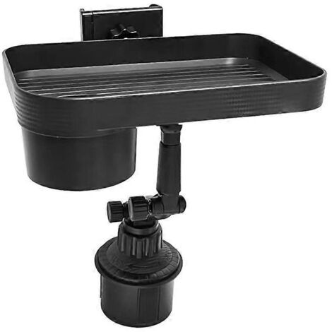 Porte-gobelet 3 en 1 pour voiture avec plateau repas et support pour téléphone, pour l'intérieur de la voiture (1/5)