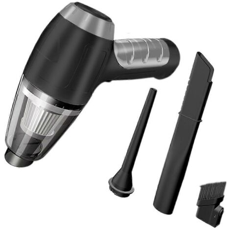 Aspirateur de voiture sans fil portatif avec aspiration et soufflage intégrés (1/5)