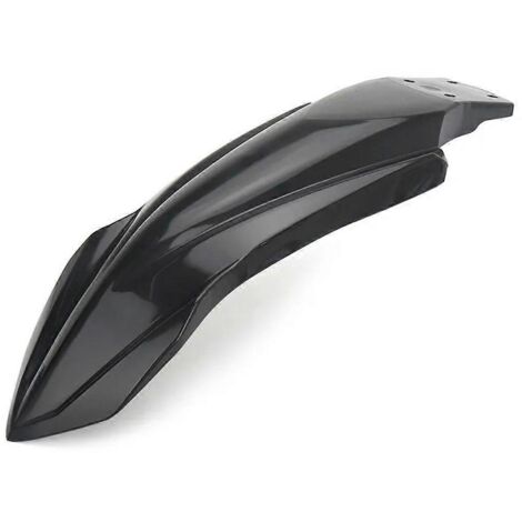 Garde-boue avant de moto noir (1/5)