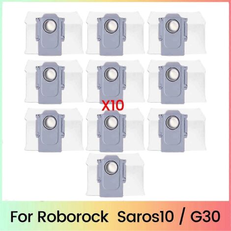 Sacs à poussière pour aspirateur robot Saros10 / G30 (lot de 10) (1/5)