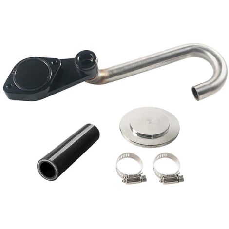 Kit de suppression de la vanne EGR pour moteur 6.0L argent et noir (1/5)