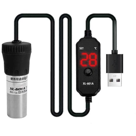 Chauffage d'aquarium submersible réglable pour aquarium (1/5)