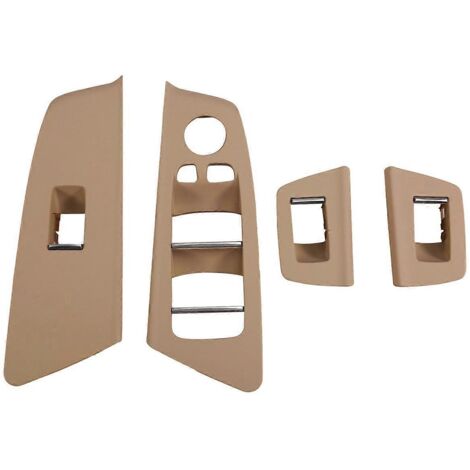 Cache-interrupteur de lève-vitre intérieur de portière pour voiture à conduite à gauche, couleur Oyster (1/5)