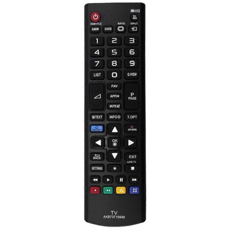 Télécommande de remplacement AKB73715646 pour téléviseur 24MT35S 27MT55S (1/5)
