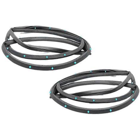 Joint d'étanchéité de vitre de porte avant gauche et droite pour Honda Accord (1/5)