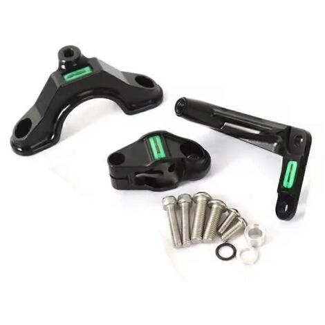 Kit de montage de support d'amortisseur de direction pour moto (1/5)