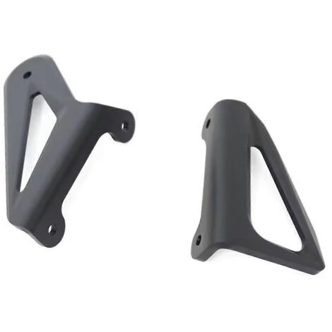Accessoires moto : plaques de fixation pour repose-pieds arrière, support pour (1/5)