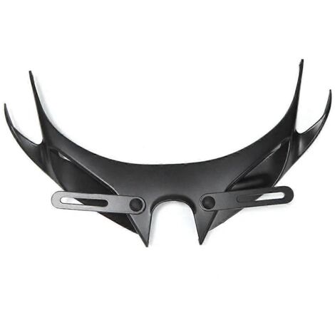 Ailerons de carénage avant de moto pour noir (1/5)