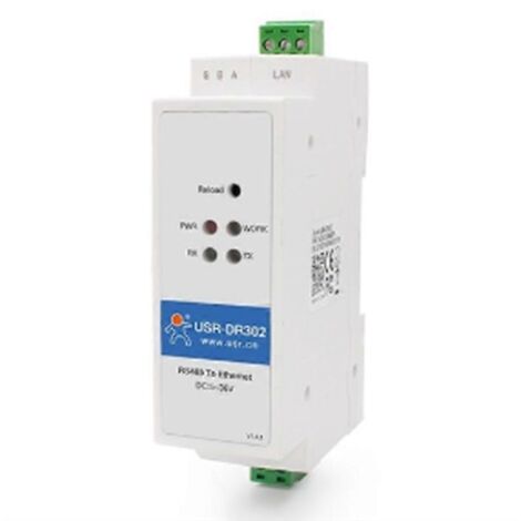 Module serveur IP série RS485 vers Ethernet DR302 pour rail DIN (1/5)
