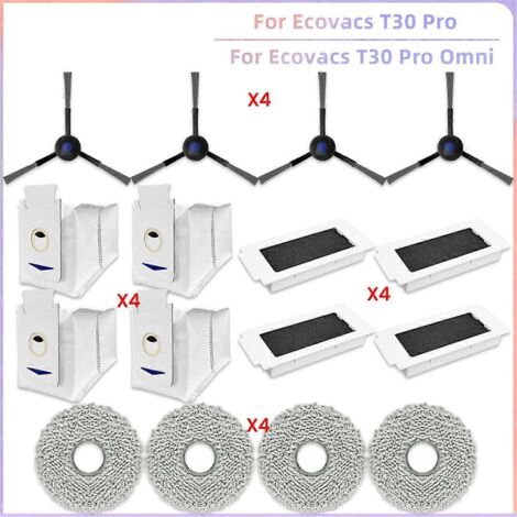 Accessoires pour balai à franges T30 Pro Omni Side Brush et filtre HEPA (1/5)