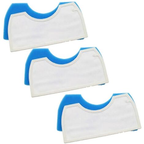 Kit de filtre HEPA à éponge bleue pour pièces de robot aspirateur (1/5)