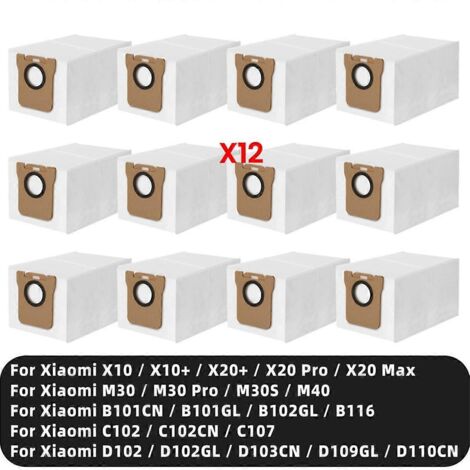 Sacs à poussière pour aspirateur robot X10, X10+, X20+, X20 Pro et X20 Max (1/5)