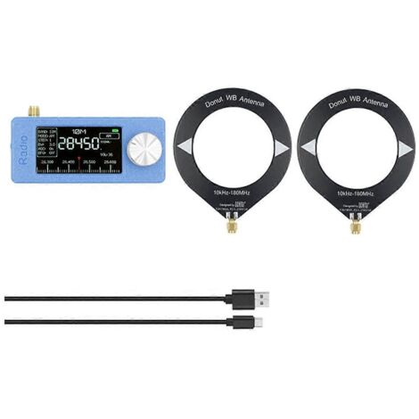 Radio SI4732 à bande complète avec antenne cadre 10 kHz-180 MHz (1/5)