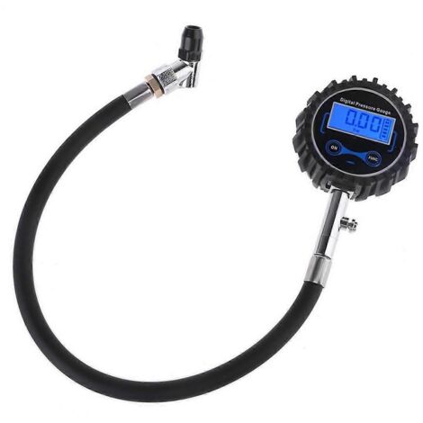 Manomètre numérique de pression des pneus 3-200 PSI avec écran LCD (1/5)