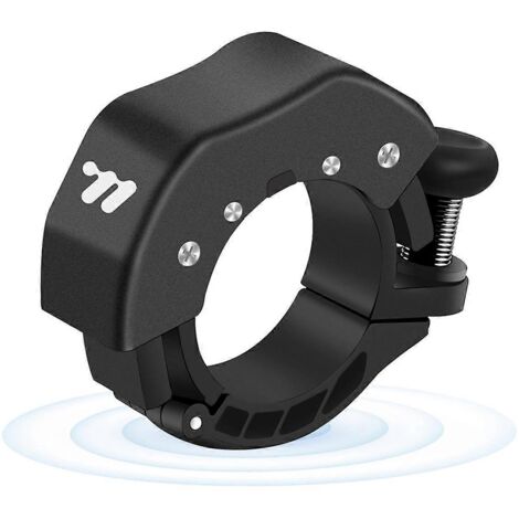 Sonnettes de vélo pour VTT, noir et orange (1/5)