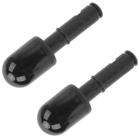 Lot de 2 gicleurs de lave-phares noirs pour 911 (1/5)