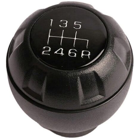 Pommeau de levier de vitesses à boule pour transmission manuelle de voiture (1/5)