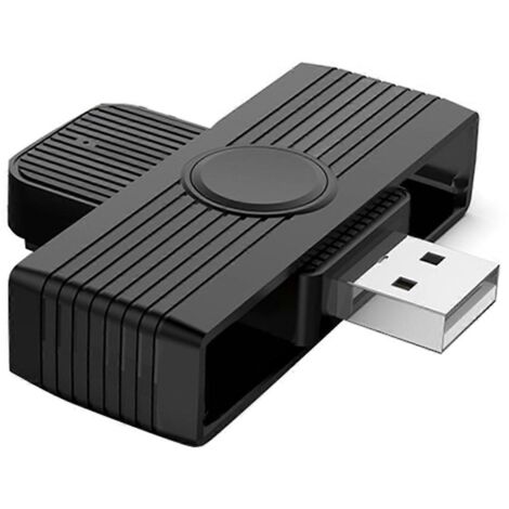 Lecteur de cartes à puce, adaptateur de connecteur d'identification mémoire USB (1/5)