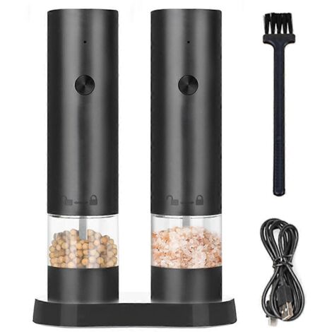 Ensemble moulin à sel et poivre électrique automatique pour la cuisine (1/5)
