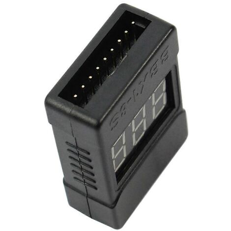 Testeur de tension pour batterie LiPo BBX1-8S 1-8S 2 en 1 avec étui (1/5)