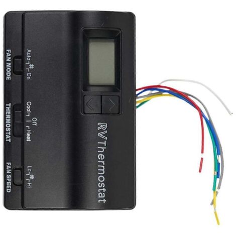 Thermostat numérique mural 83303862, pièces de rechange pour thermostat de camping-car, noir (1/5)