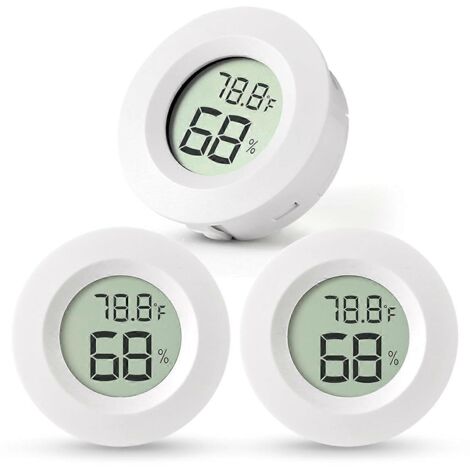 Mini hygromètre et thermomètre, hygromètre numérique intérieur/extérieur (1/5)