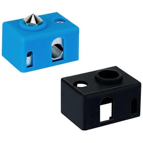 Lot de 10 housses en silicone pour bloc chauffant V6 PT100 (modèle A) (1/5)