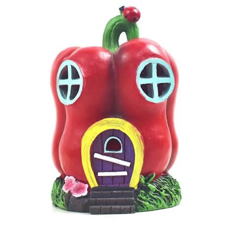 Lampe LED de jardin pour légumes, statue lumineuse, sculpture, figurine d'extérieur, C (1/5)