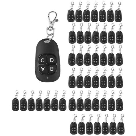Lot de 10 télécommandes sans fil 433 MHz pour ouvre-porte de garage électrique (1/5)