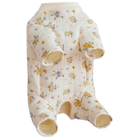 Combinaison pyjama chaude en coton pour chien et chat, taille M (1/5)