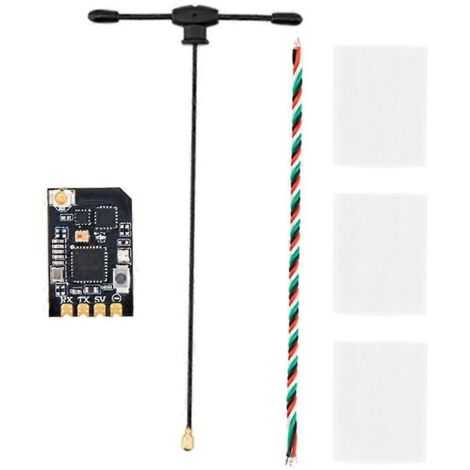 Pour récepteur bi-bande XR1 Nano ELRS avec antenne en T (1/5)