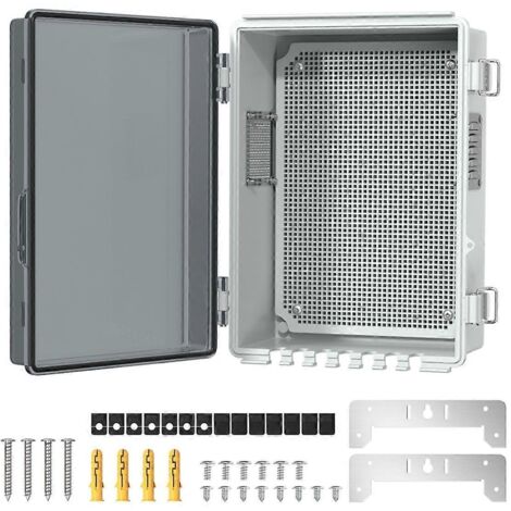 Boîte de distribution extérieure étanche en plastique avec trou en forme de U (1/5)