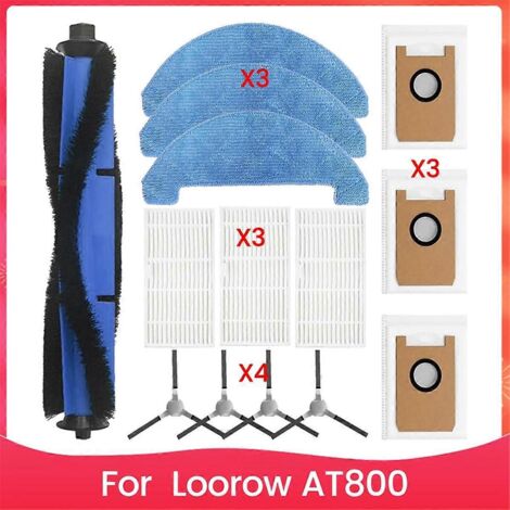 Pièces de rechange pour accessoires d'aspirateur robot Loorow AT800 3-en-1 (1/5)