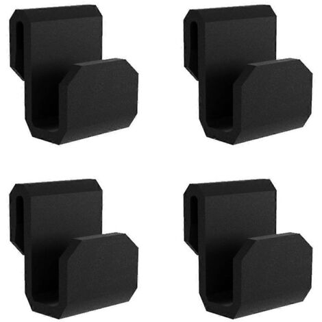 Lot de 4 crochets métalliques robustes pour suspendre les sacs de courses (1/5)