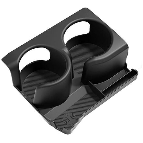 Porte-gobelet pour console centrale de voiture - Noir (1/5)