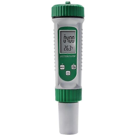 pH-mètre numérique polyvalent 6 en 1 pour le contrôle de la qualité de l'eau (1/5)